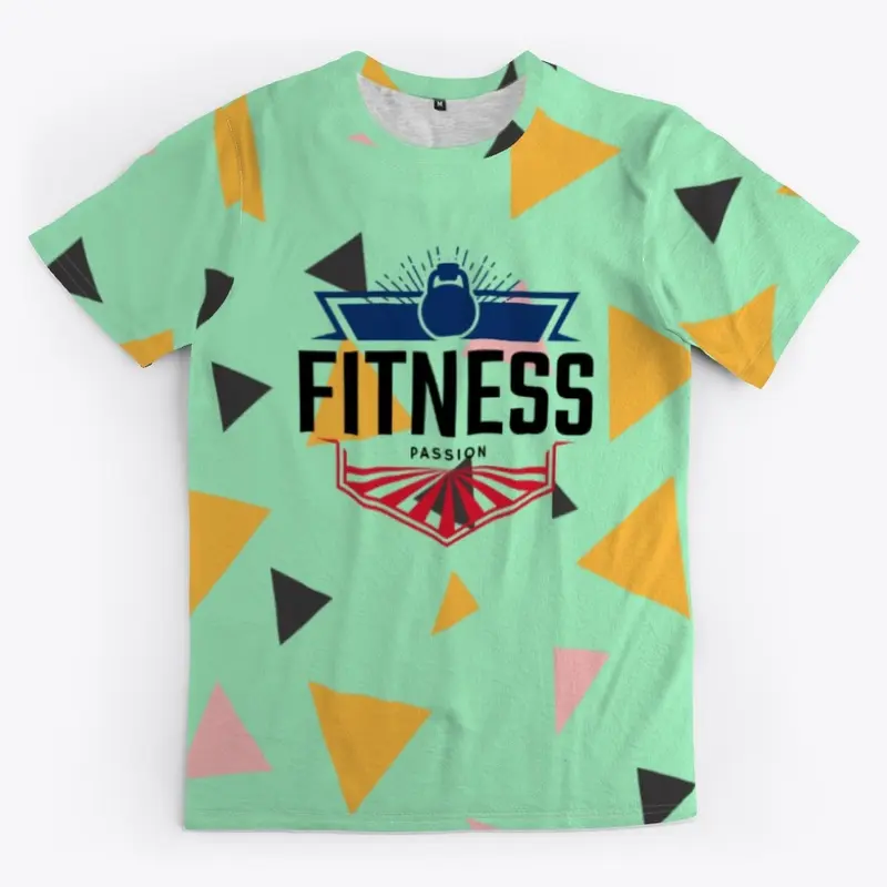 Fitness Passion Geometric